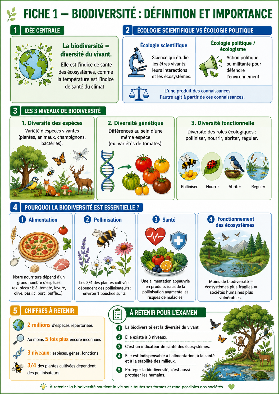 Biodiversité : définition & importance